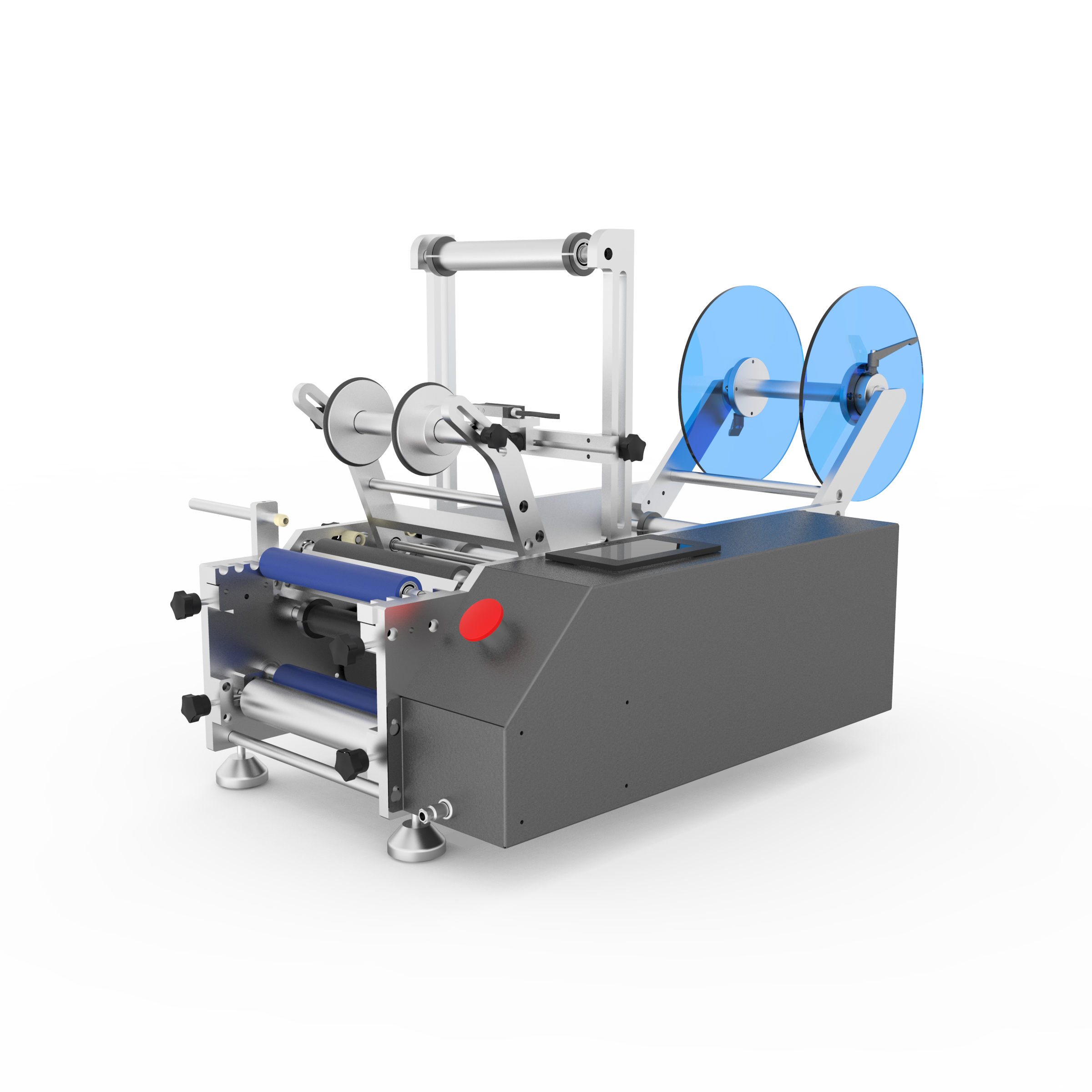 半自动圆瓶贴标机（含显示屏）