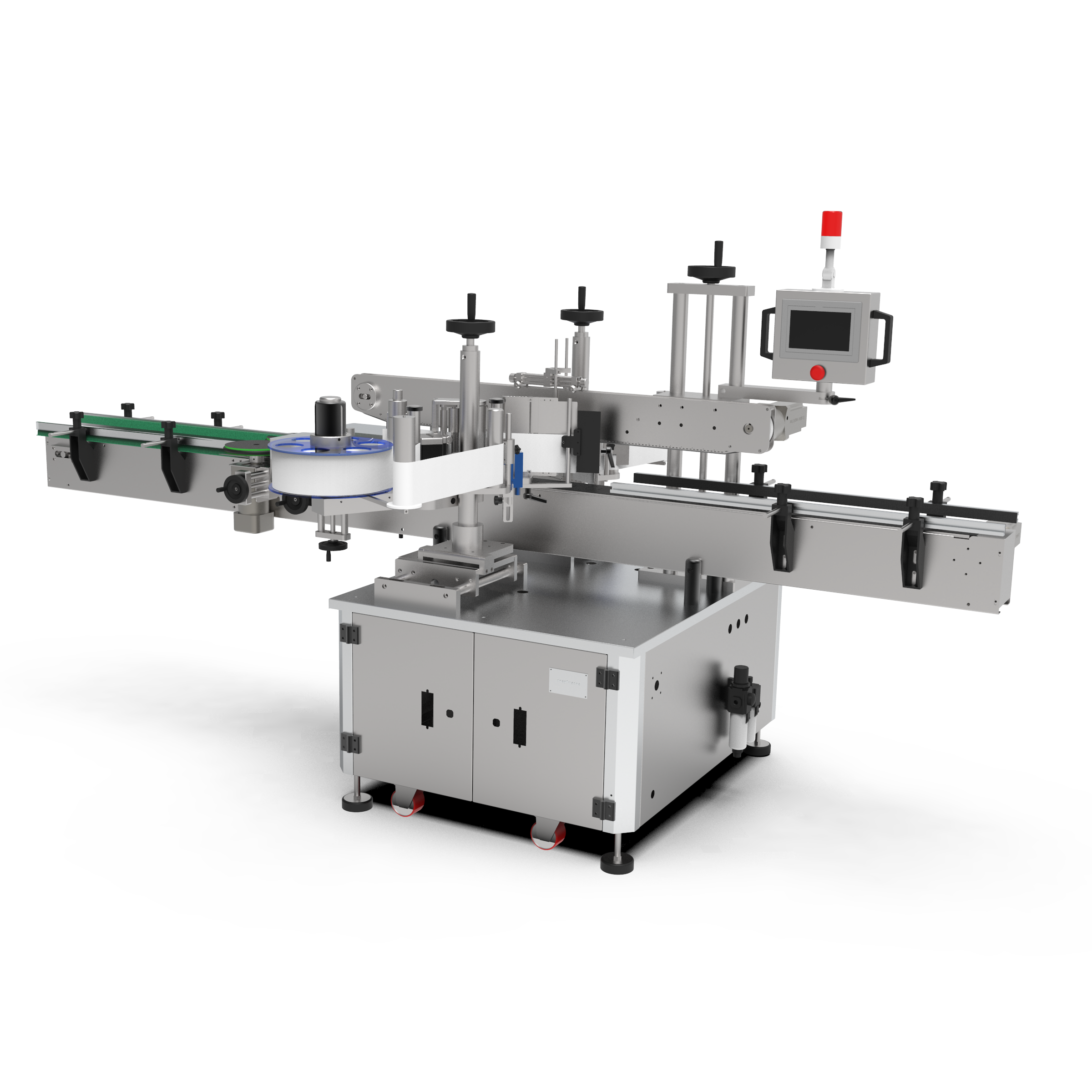 高速双侧面贴标机
