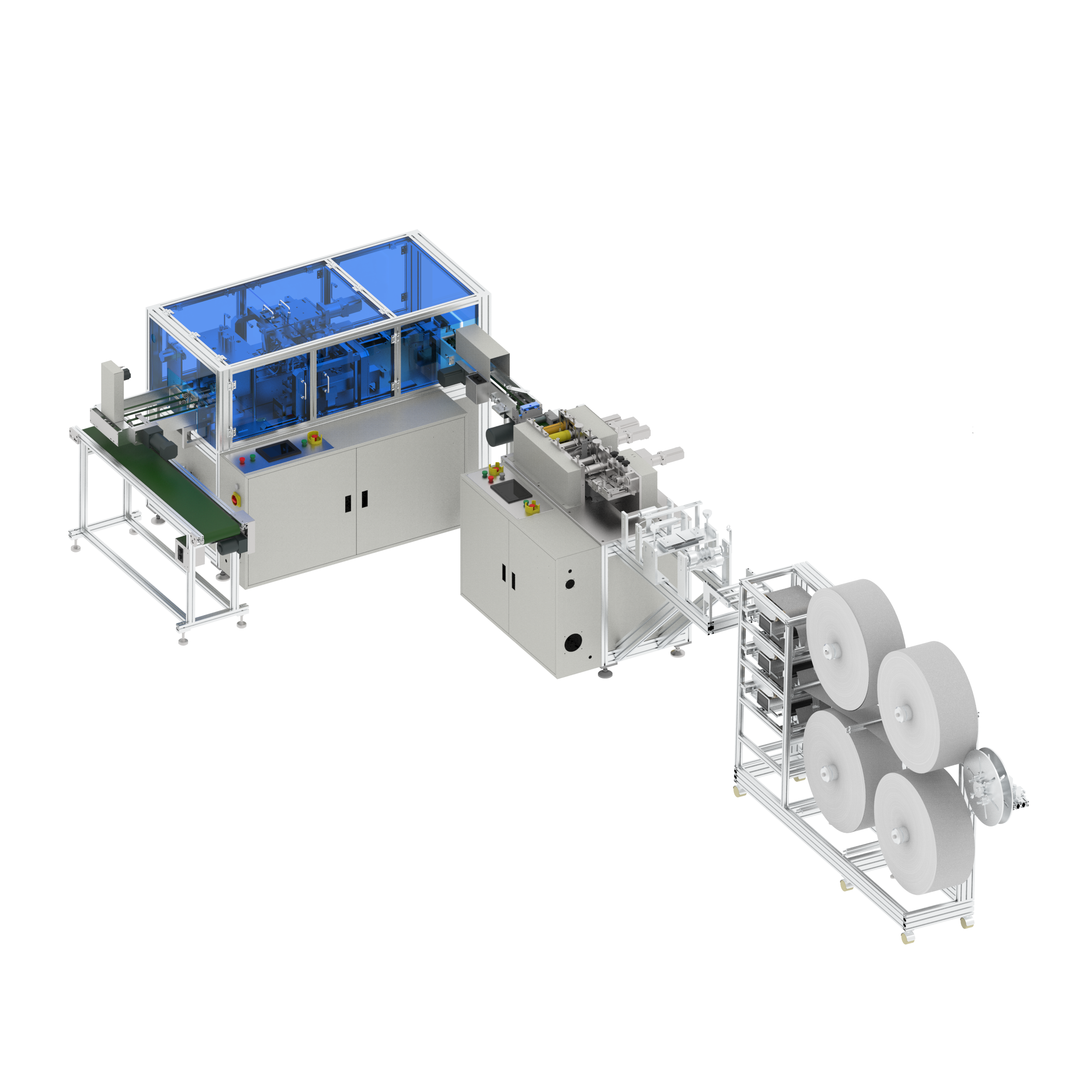 平面定位口罩机