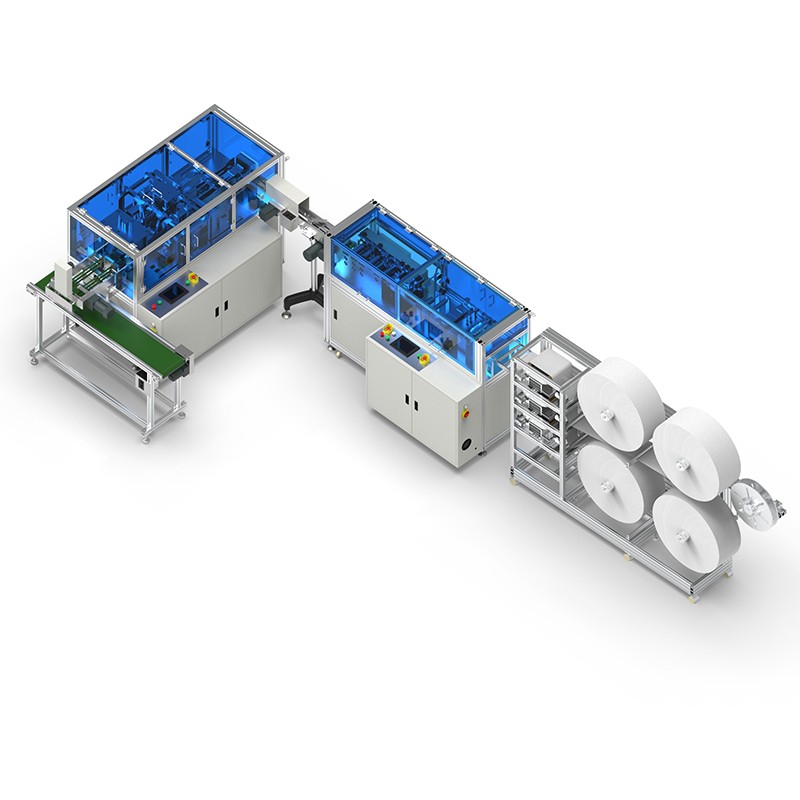 全自动绑带式口罩机