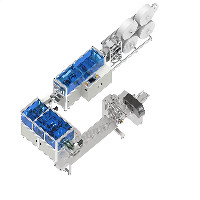 平面口罩包装线